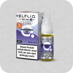 ELFLIQ - Blackberry Ice 10mg/ml - Nikotinsalz Liquid